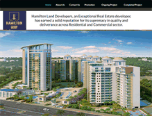 Tablet Screenshot of hamiltondevelopers.com